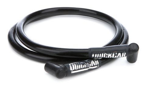 Coil Wire - Spiral Core - 11.5 mm - Sleeved - 48 in Long - Black - HEI Style Terminal - Each