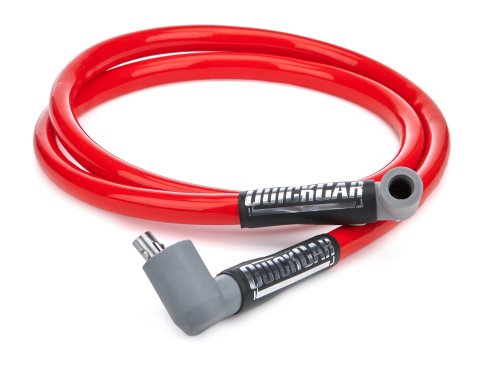 Coil Wire - Spiral Core - 11.5 mm - Sleeved - 48 in Long - Red - HEI / Socket Style - Each