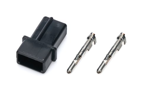Electrical Connector - Male - 2 Pin - MSD Distributor - Each