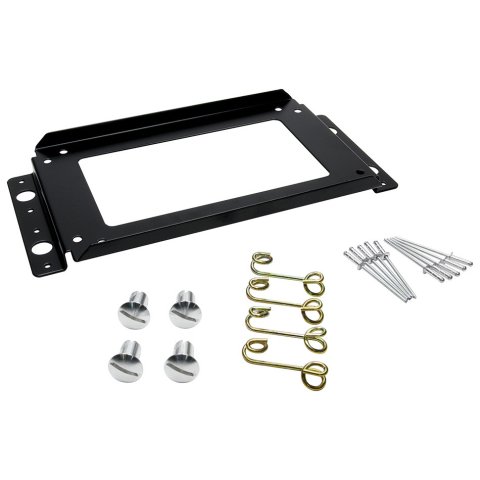 Ignition Box Bracket - Quick Release - Aluminum - Mounts MSD Ignition Boxes - Kit