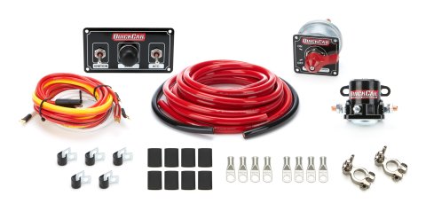 Wiring Kit - Ignition / Battery - Premium - Battery Cable / Battery Disconnect / Solenoid / Switch Panel / Terminals - 4 Gauge - Kit