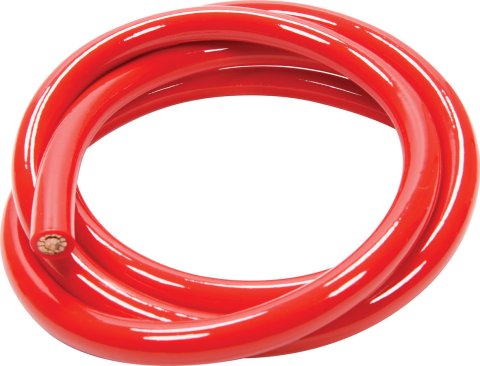 Battery Cable - Race Wire - 2 Gauge - 5 ft - Copper - Red - Each