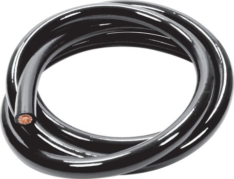 Battery Cable - Race Wire - 2 Gauge - 5 ft - Copper - Black - Each