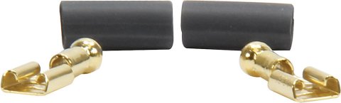 Spade Terminal - Heat Shrink - 16-14 Gauge Wire - Female - Copper - Pair