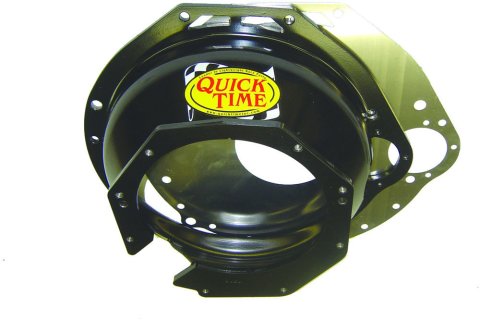 Bellhousing - Block Plate - Hardware Included - SFI 6.1 - Steel - Black Paint - Ford T56 - Ford Modular - Kit