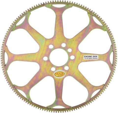 Flexplate - Lightweight 8 Spoke - 153 Tooth - SFI 29.1 - Steel - Zinc Oxide - Internal Balance - 1-Piece Seal - Small Block Chevy - Each