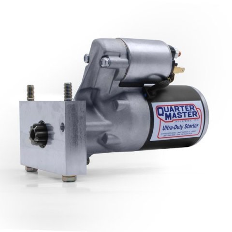 Starter - Ultra-Duty - Gear Reduction - Block Mount - Standard Rotation - 153 / 168 Tooth Flywheels - Straight Mount - Chevy V8 - Each