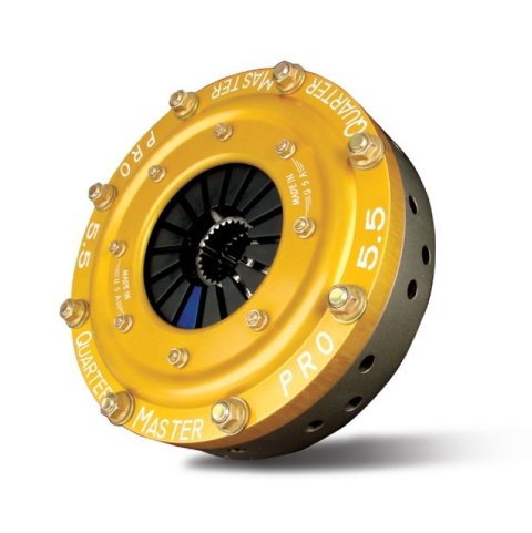 Clutch Kit - Pro-Series - Triple Disc - 5.5 in Diameter - 1-5/32 in x 26 Spline - Rigid Hub - Aluminum Flywheel - Ceramic - Kit