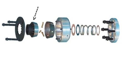 Coupler Cone - Replacement - 1-1/8 x 10 Spline - Steel - Ram Coupler Clutch - Each