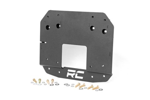 Spare Tire Bracket - Relocation - Bolt-On - Up to 35 in Tire - Hardware Included - Steel - Black Powder Coat - Jeep Wrangler JL 2018 - Each