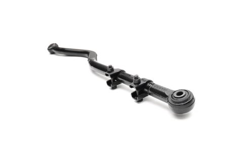 Track Bar - Adjustable - Bracket / Bushing / Hardware - Steel - Black Powder Coat - 2-1/2 to 6 in Lift - Jeep Wrangler JK 2007-16 - Each