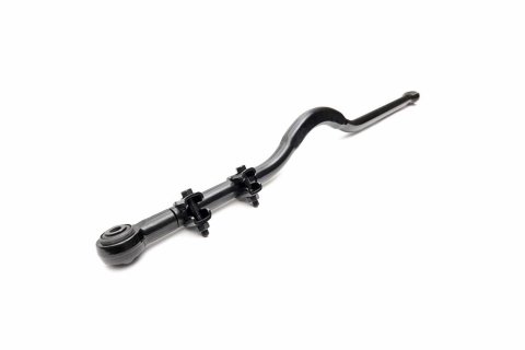 Track Bar - Adjustable - Bracket / Bushing / Hardware - Steel - Black Powder Coat - 2-1/2 to 6 in Lift - Jeep Wrangler JK 2007-18 - Each