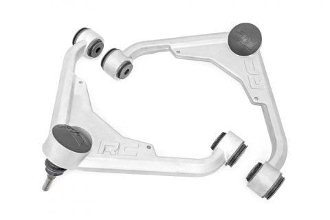 Control Arm - Upper - 3 in Lift - Ball Joint / Bushings Included - Aluminum - Natural - GM Fullsize Truck 2001-10 - Pair