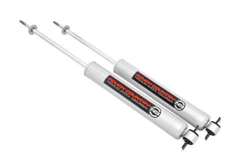 Shock - N3 Series - Monotube - 14.32 in Compressed / 23.40 in Extended - 2.12 in OD - Steel - Silver Paint - Front - 1 to 3 in Lift - Jeep Cherokee 1984-2001 / Jeep Wrangler TJ 1997-2006 - Pair