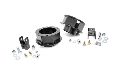 Suspension Leveling Kit - 2-1/2 in Lift - Hardware / Spacers - Front - Dodge Ram Fullsize Truck 2014-16 - Kit