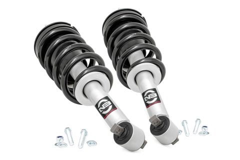 Suspension Leveling Kit - 2 in Lift - Struts / Springs - Front - GM Fullsize SUV / Truck 2007-14 - Pair