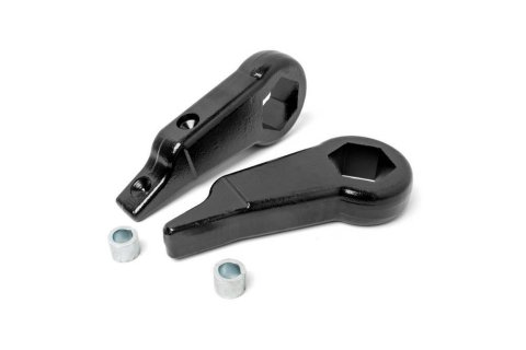 Suspension Leveling Kit - 1-1/2 in Lift - Torsion Keys / Shock Spacers Included - Front - Ford Compact Truck 1998-2011 - Pair
