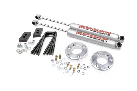 Suspension Leveling Kit - 2 in Lift - Hardware / Shocks / Spacers - Front - Ford Fullsize Truck 2009-13 - Kit