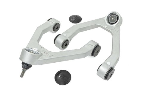 Control Arm - Upper - 2 to 3 in Lift - Ball Joint / Bushings Included - Aluminum - Natural - GM Fullsize Truck 1988-99 - Pair