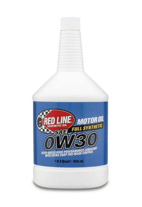 Motor Oil - High Performance - High Zinc - 0W30 - Synthetic - 1 qt Bottle - Each