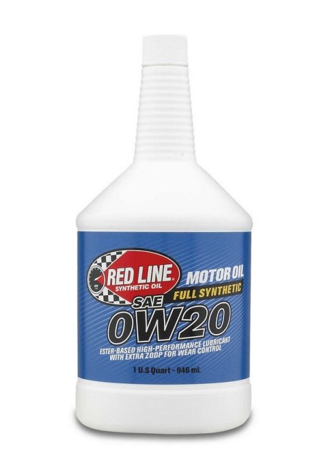 Motor Oil - High Performance - High Zinc - 0W20 - Synthetic - 1 qt Bottle - Each