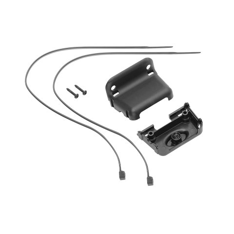 Mounting Bracket - Bolt-On - Plastic - Black - 4 Flat Connector - Kit