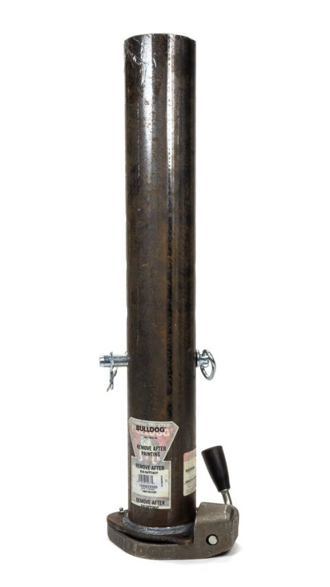 Gooseneck Coupler - Outer Tube Required - 4 Hole Adjustment - Locking Pin Included - Steel - Black Paint - Reese BX1 Hitch - Each