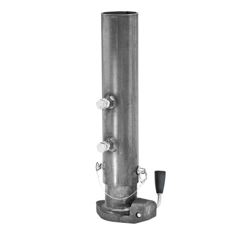 Gooseneck Coupler - Outer Tube Required - 4 Hole Adjustment - Locking Pin Included - Steel - Natural - Reese BX1 Hitch - Kit