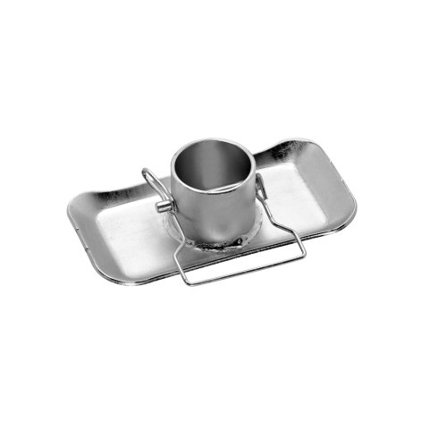 Trailer Jack Foot - Removable - 5000 lb Maximum - Locking Pin Included - Steel - Zinc Oxide - 2 in Trailer Jack Tube - Kit