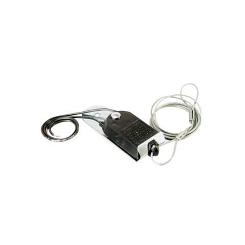 Breakaway Switch - Bolt / Weld-On - Plastic / Steel - Black / Zinc Oxide - Tekonsha Trailer Brake Systems - Each