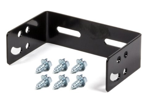 Brake Controller Bracket - 7 x 5 x 1 in - Steel - Black Powder Coat - Voyager / AccuTrac / Pod Brake Controllers - Each