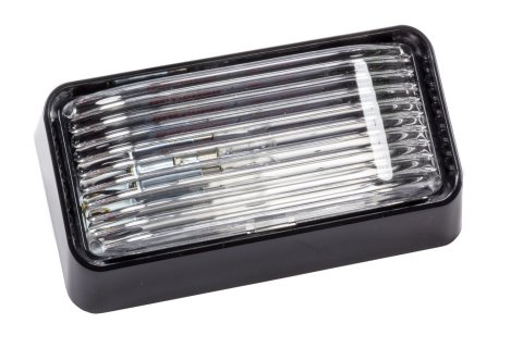 Trailer Light - 78 Series - Porch Light - 5.938 x 3.5 x 2 in - Clear Lens - Plastic - Each