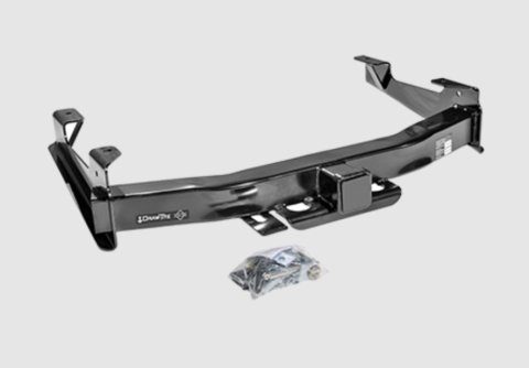 Hitch Receiver - Titan - Class V - 2-1/2 in Receiver - 13000 lb Max Gross Weight - Steel - Black Powder Coat - GM Fullsize Truck 2001-10 - Each