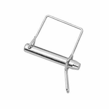 Hitch Pin - Pin and Clip - 9/16 in Diameter - Steel - Zinc Plated - Each