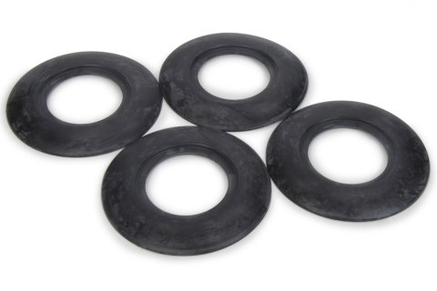Trim Rings - Elite Series 5th Wheel - Plastic - Black - Set of 4