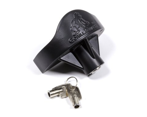 Coupler Lock - Gorilla Guard - Trailer Lock - 2 Keys - 2 in Coupler - Steel - Natural - Each