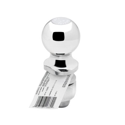 Hitch Ball - Draw-Tite - 2 in Ball - 1 in Shank - 7500 lb Capacity - Steel - Chrome - Each
