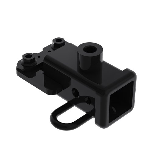 Hitch Receiver - Class IV - 6000 lb Max Gross Weight - 2 in Receiver - Steel - Black Powder Coat - Ram Fullsize Truck 2019-22 - Each