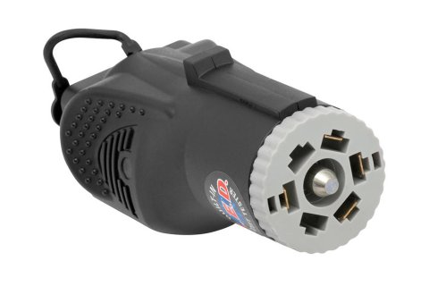 Trailer Plug Adapter - 7-Way Plug to 4-Way / 5-Way Flat Plug - Plastic - Black - Each