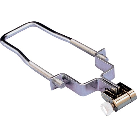 Spare Tire Carrier - 0.5 in Diameter - Bracket Included - Fits 8 in to 15 in Wheels With 4 or 5 Lug Rims - Zinc Plated - Kit