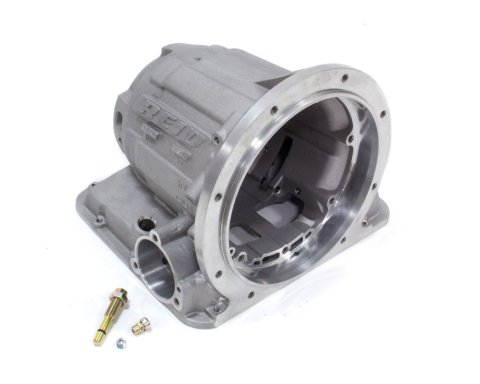 Transmission Case - Superglide - SFI 4.1 - 2-Piece - Roller Bearing Included - Aluminum - Natural - Powerglide - Each