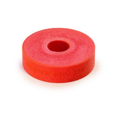 Bump Stop - 5150 Series - Puck - 2 in OD - 0.5 in ID - 0.5 in Tall - Soft - 35 Durometer - Foam - Red - Each