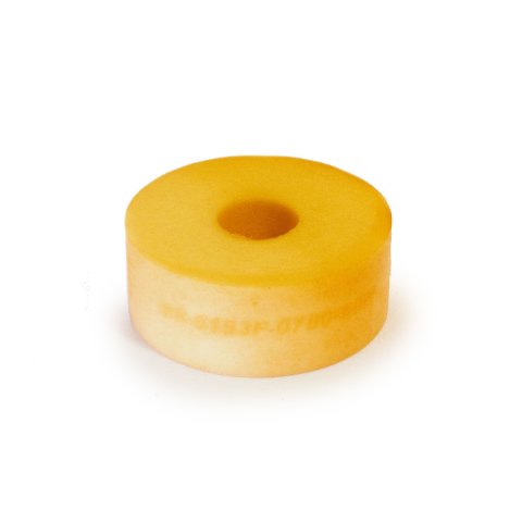 Bump Stop - 5153 Series - Puck - 2 in OD - 0.625 in ID - 0.75 in Tall - Medium - 50 Durometer - Foam - White - Each