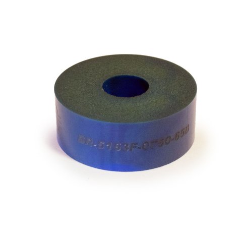 Bump Stop - 5153 Series - Puck - 2 in OD - 0.625 in ID - 0.75 in Tall - Hard - 65 Durometer - Foam - Blue - Each