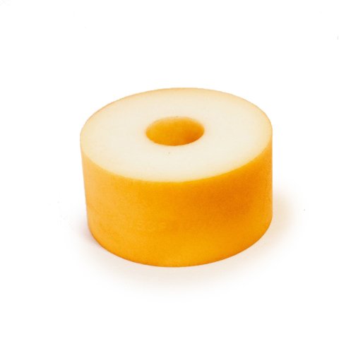Bump Stop - 5153 Series - Puck - 2 in OD - 0.625 in ID - 1 in Tall - Medium - 50 Durometer - Foam - White - Each