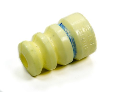 Bump Stop - COT Series - Tree - 2 in OD - 3 in Tall - Shock Mount - Hard - Blue Stripe - Rubber - White - Each