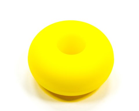 Bump Stop - RSW 3 Series - Skate - 2 in OD - 0.625 in ID - 1 in Tall - Shock Mount - 80A Durometer - Polyurethane - Yellow - Each