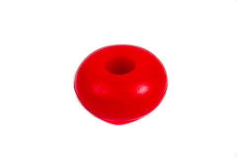 Bump Stop - RSW 3 Series - Skate - 2 in OD - 0.625 in ID - 1 in Tall - Shock Mount - 85A Durometer - Polyurethane - Red - Each