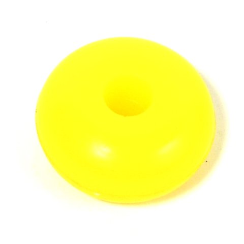 Bump Stop - RSW 4 Series - Skate - 2 in OD - 0.5 in ID - 1 in Tall - Shock Mount - 80A Durometer - Polyurethane - Yellow - Each