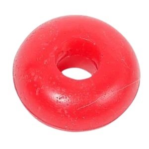 Bump Stop - RSW 8 Series - Skate - 1.5 in OD - 0.500 in ID - 0.75 in Tall - Shock Mount - 85A Durometer - Polyurethane - Red - Each